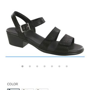 NEW SAS savanna sandals women’s 10 M medium black